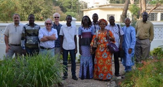Participants à la réunion annuelle Aval Fonio de Dakar (© T. ferré, Cirad)