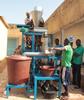 Fonio “hydrolift” degritter in Senegal (© V. Bancal, Cirad)